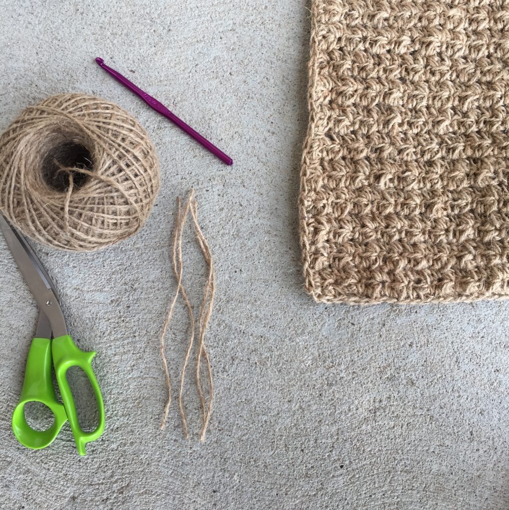 How to Crochet a Jute Rug