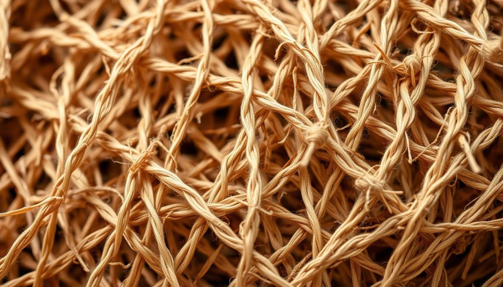 jute texture and handling